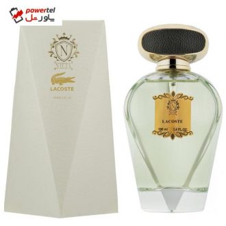 ادو پرفیوم مردانه نیفتی مدل LACOSTE L12.12 NOIRE حجم 100 میلی لیتر