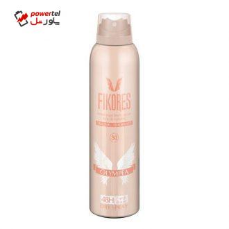 اسپری خوشبو کننده بدن زنانه فیکورس مدل Paco Rabanne Olympea حجم 200 میلی لیتر اسپری خوشبو کننده بدن زنانه فیکورس مدل Paco Rabanne Olympea حجم 200 میلی لیتر