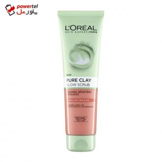 اسکراب لایه بردار پوست لورآل مدل Pure Clay حجم 150 میلی لیتر اسکراب لایه بردار پوست لورآل مدل Pure Clay حجم 150 میلی لیتر