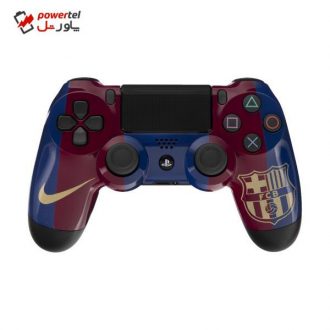 دسته بازی پلی استیشن 4 سونی مدل DualShock4 طرح بارسلونا