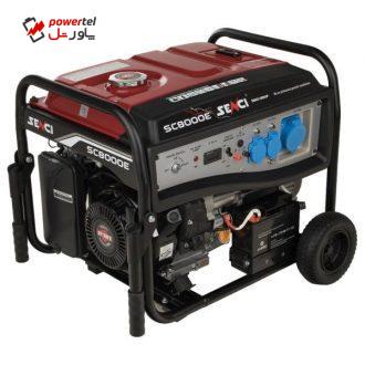 موتور برق بنزینی سنسی مدل SC8000E