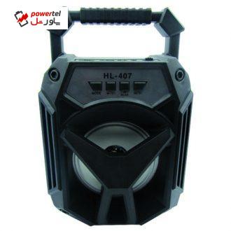 اسپیکر بلوتوثی قابل حمل مدل HL-406 اسپیکر بلوتوثی قابل حمل مدل HL-406
