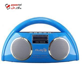 اسپیکر بلوتوثی قابل حمل مدل WS-1800B