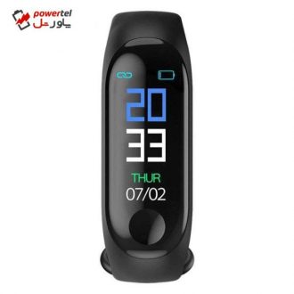مچ بند هوشمند مدل Health M3 به همراه یک عدد بند مچ بند هوشمند مدل Health M3 به همراه یک عدد بند