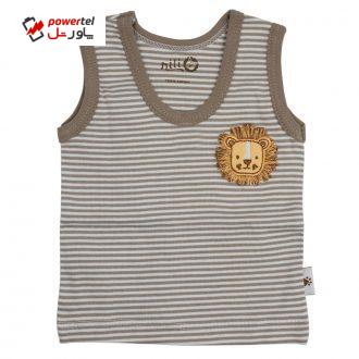 تاپ نوزادی نیلی مدل Lion645