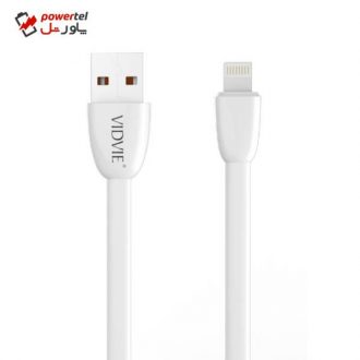 کابل تبدیل USB به لایتنینگ ویدوی مدل CB411T طول 1متر کابل تبدیل USB به لایتنینگ ویدوی مدل CB411T طول 1متر