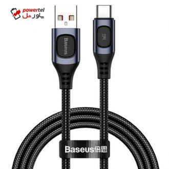 کابل تبدیل USB به USB-C باسئوس مدل CATSS-B طول 2 متر کابل تبدیل USB به USB-C باسئوس مدل CATSS-B طول 2 متر