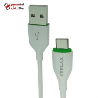 کابل تبدیل USB به USB-C جرلکس مدل GD-11 کد SHR 672 به طول 1 متر کابل تبدیل USB به USB-C جرلکس مدل GD-11 کد SHR 672 به طول 1 متر
