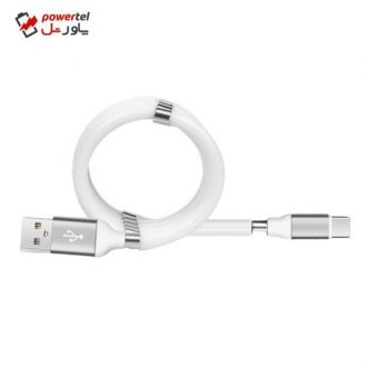 کابل تبدیل USB به USB-C مدل BRAR1 طول 1 متر کابل تبدیل USB به USB-C مدل BRAR1 طول 1 متر