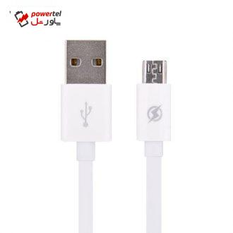 کابل تبدیل USB به microUSB جی.تی.آر مدل J02 طول 1 متر کابل تبدیل USB به microUSB جی.تی.آر مدل J02 طول 1 متر