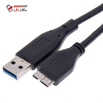 کابل تبدیل USB 3.0 به Micro-B به طول 45 سانتی متر