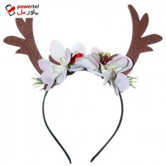 تل مو دخترانه سارینا گل مدل xmas3