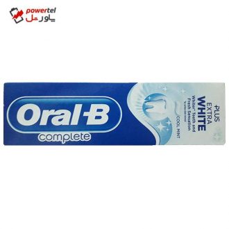 خمیر دندان اورال-بی مدل Plus Extra White حجم 75 میلی لیتر خمیر دندان اورال-بی مدل Plus Extra White حجم 75 میلی لیتر