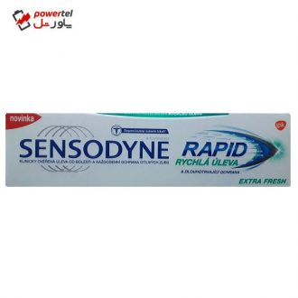 خمیر دندان سنسوداین مدل RAPID EXTRA FRESH حجم 100 میلی لیتر