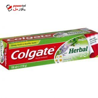 خمیر دندان کلگیت مدل Herbal وزن 150 گرم خمیر دندان کلگیت مدل Herbal وزن 150 گرم