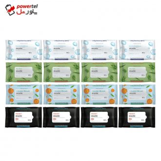 دستمال مرطوب بیول مدل F&H مجموعه 12 عددی دستمال مرطوب بیول مدل F&H مجموعه 12 عددی