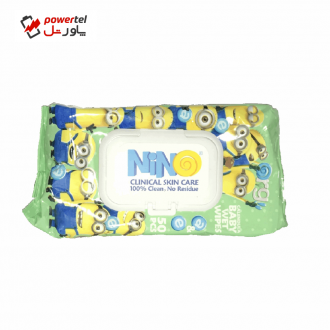 دستمال مرطوب نینو با عصاره کالاندولا بسته 50 عددی دستمال مرطوب نینو با عصاره کالاندولا بسته 50 عددی