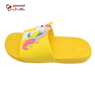 دمپایی دخترانه نیکتا طرح اسب تک شاخ کد 004