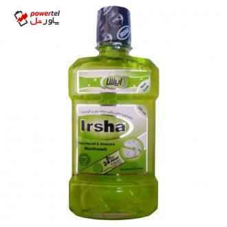 دهان شویه ایرشا مدل Tea tree oil and Aloevera حجم 250 میلی لیتر دهان شویه ایرشا مدل Tea tree oil and Aloevera حجم 250 میلی لیتر