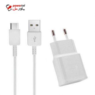 شارژر دیواری  مدل A42 به همراه کابل تبدیل  USB-C