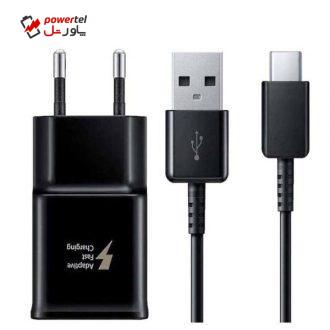 شارژر دیواری مدل EP-TA20EBECGAE به همراه کابل تبدیل USB-C