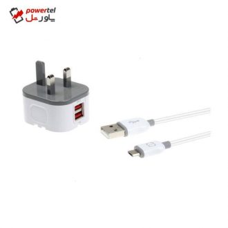 شارژر دیواری  والنوت مدل kit به همراه کابل تبدیل USB-C