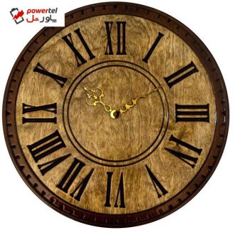 ساعت دیواری چوب طبیعی مدل Latino ساعت دیواری چوب طبیعی مدل Latino