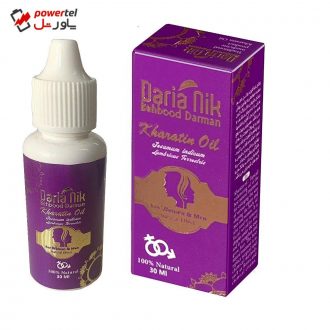 روغن بدن و صورت بهبود درمان داریا نیک مدل Lumbricus terrestris حجم 30 میلی لیتر