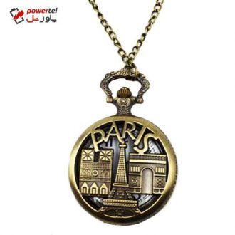 ساعت جیبی عقربه ای مدل Paris25