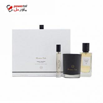 ست ادو پرفیوم مردانه ماسیمو دوتی مدل Sandy Papyrus حجم 100 میلی لیتر ست ادو پرفیوم مردانه ماسیمو دوتی مدل Sandy Papyrus حجم 100 میلی لیتر
