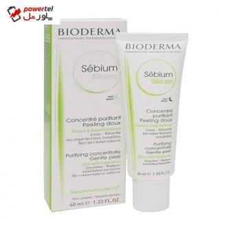 سرم لایه بردار پوست بایودرما مدل  Sebium حجم 40 میلی لیتر