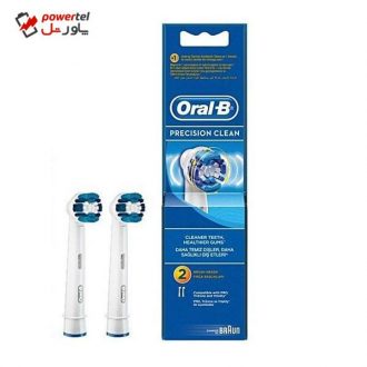 سری یدک مسواک برقی اورال-بی مدل EB20 Precision Clean بسته 2 عددی