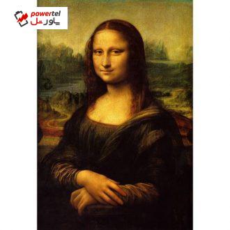 تابلو شاسی گالری هنری پیکاسو طرح مونالیزا سایز 100×70 سانتی متر