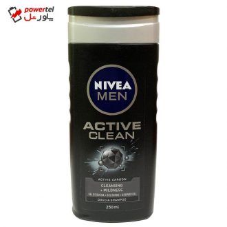 شامپو بدن نیوآ مدل Active Clean حجم 250 میلی لیتر شامپو بدن نیوآ مدل Active Clean حجم 250 میلی لیتر