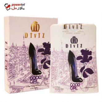 عطر جیبی زنانه دیوایز مدل  گود گرل حجم 45 میلی لیتر