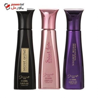 عطر جیبی زنانه ژک ساف مدل JX حجم 20 میلی لیتر بسته 3 عددی عطر جیبی زنانه ژک ساف مدل JX حجم 20 میلی لیتر بسته 3 عددی