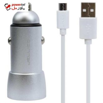 شارژر فندکی جلیکو مدل JC-32 به همراه کابل تبدیل microUSB شارژر فندکی جلیکو مدل JC-32 به همراه کابل تبدیل microUSB