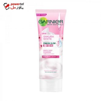 فوم لایه بردار پوست گارنیه مدل PINKISH GLOW حجم 100 میلی لیتر
