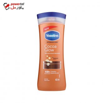 لوسیون بدن وازلین مدل Cocoa Glow حجم 400 میلی لیتر لوسیون بدن وازلین مدل Cocoa Glow حجم 400 میلی لیتر