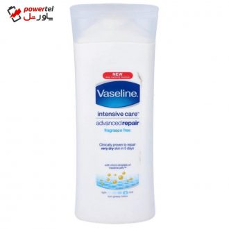 لوسیون بدن وازلین مدل Fragrance Free حجم 400 میلی لیتر لوسیون بدن وازلین مدل Fragrance Free حجم 400 میلی لیتر