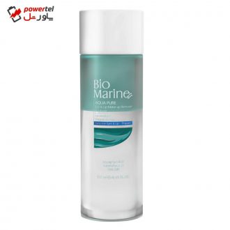 محلول پاک کننده آرایش چشم و لب بایومارین مدل AQUA PURE حجم 120 میلی لیتر محلول پاک کننده آرایش چشم و لب بایومارین مدل AQUA PURE حجم 120 میلی لیتر