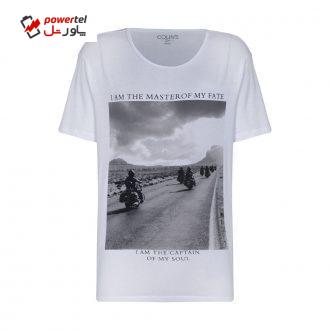 تیشرت مردانه کالینز مدل CL1023480-WHITE تیشرت مردانه کالینز مدل CL1023480-WHITE