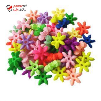 مهره تزیینی طرح ستاره مجموعه 50 عددی مهره تزیینی طرح ستاره مجموعه 50 عددی