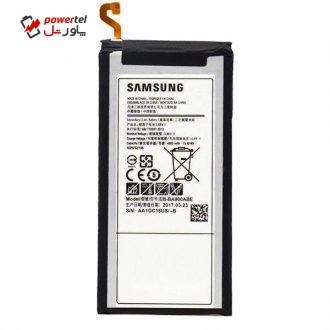 باتری موبایل مدل EB-ba900abeظرفیت 4000میلی امپرساعت مناسب برای گوشی موبایل سامسونگ Galaxy A9