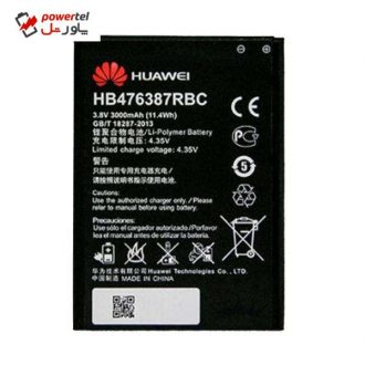باتری موبایل مدل HB476387RBC750 ظرفیت 3000میلی آمپر ساعت مناسب برای گوشی موبایل هوآوی Ascend G750/3X باتری موبایل مدل HB476387RBC750 ظرفیت 3000میلی آمپر ساعت مناسب برای گوشی موبایل هوآوی Ascend G750/3X