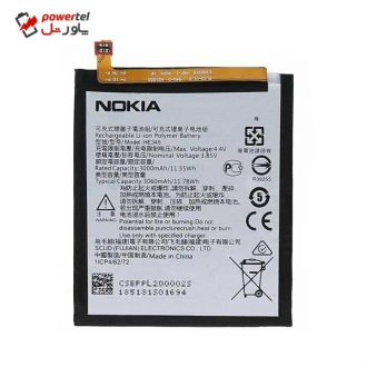 باتری موبایل مدل HE351 ظرفیت 2900 میلی آمپر ساعت مناسب برای گوشی موبایل نوکیا 3.1