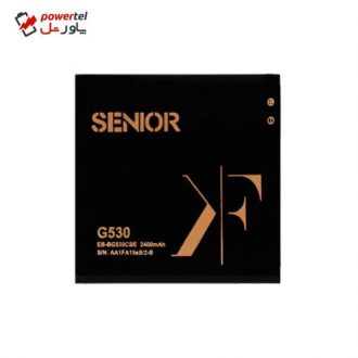 باتری موبایل کی اف-سنیور مدل G530 ظرفیت 2600 میلی آمپر ساعت مناسب برای گوشی موبایل سامسونگ Galaxy J5 باتری موبایل کی اف-سنیور مدل G530 ظرفیت 2600 میلی آمپر ساعت مناسب برای گوشی موبایل سامسونگ Galaxy J5