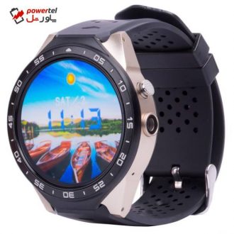 ساعت هوشمند داتیس مدل KW88 Beige Case With Black Band