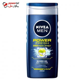 ژل شستشو بدن و مو نیوآ مدل Power Fresh حجم 250 میلی لیتر ژل شستشو بدن و مو نیوآ مدل Power Fresh حجم 250 میلی لیتر