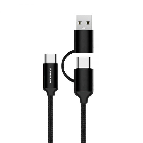 کابل تبدیل USB-C به  USB-C / USB آرسون مدل AN-60 طول 1 متر